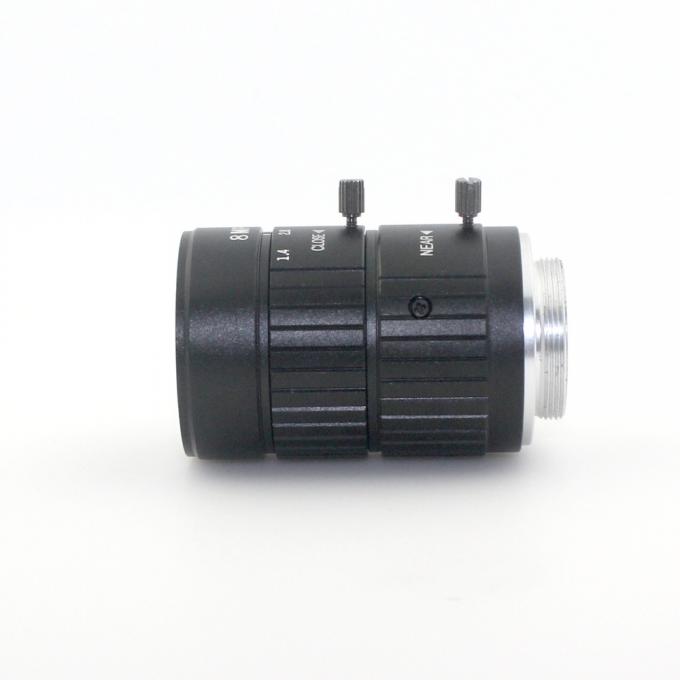 Manual F1.4 de 8MP 4K 50m m SU soporte de la lente C del CCTV de la vigilancia del tráfico por carretera para la cámara del cuerpo de la caja del megapíxel HD de 5MP 6MP 8