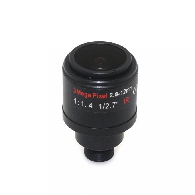 soporte AUTO M12 de la lente 2.8-12m m del CCTV de Varifocal del IRIS de 5Megapixel DC para la cámara de la cámara de caja de 1080P 4MP 5MP AHD/IP