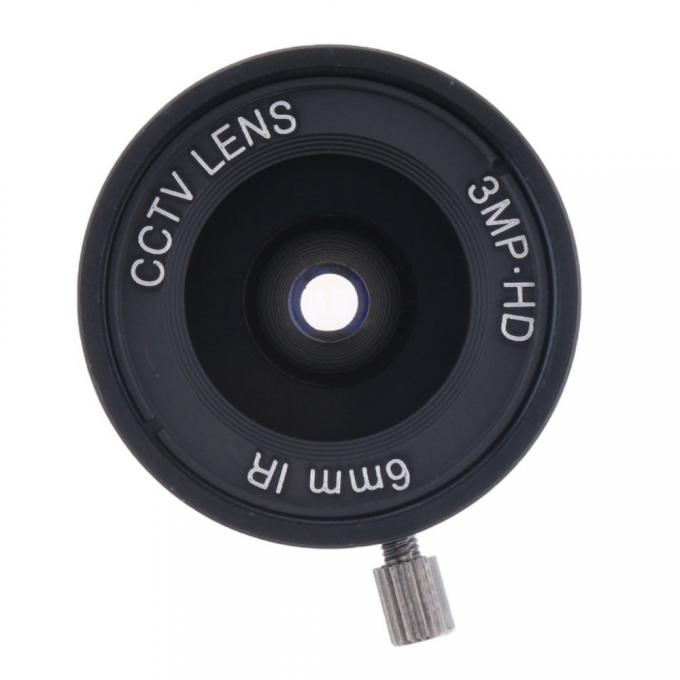 Lente del soporte del CS C del foco fijo F1.2 de HD 3MP 6m m para la cámara de seguridad del CCTV