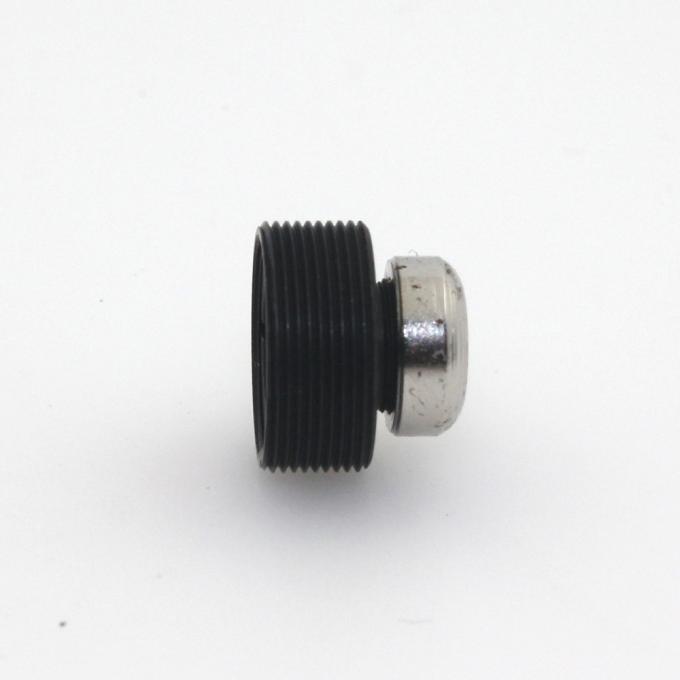 Lente color plata del tablero del efecto del botón del metal del filtro del IR de la lente del CCTV 6m m del botón para la cámara de seguridad del CCTV