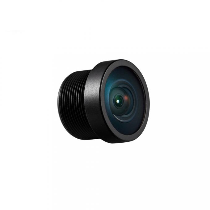 Lente φ4.7 1.1m m del soporte del vehículo 1/4 lente retrovisor delantera del vehículo M8 del grado TTL 12.86m m del tamaño DFOV 170