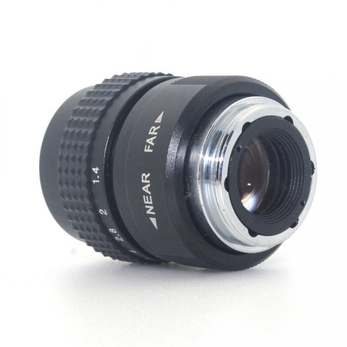 Lente del CCTV f1.4 del soporte de la lente f/1.4 C del negro 25m m para los accesorios de la cámara de Nikon 1 J1 J2 J3 V1 J2