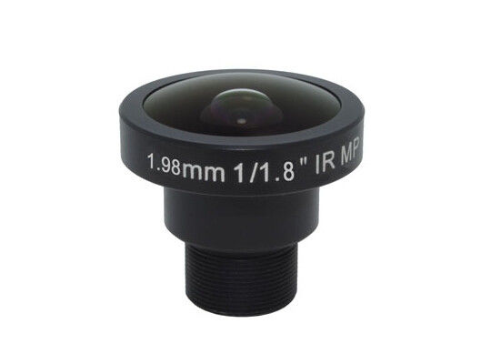 10 Megapixel M12  Panoramic Camera Lens 1/1.8" 1.98mm 185 Degree